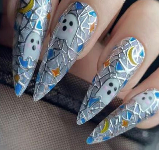 Boo PI Press On Nails