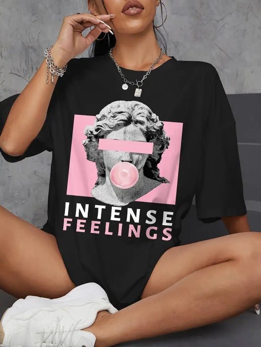 INTENSE FEELINGS Oversized T-shirt